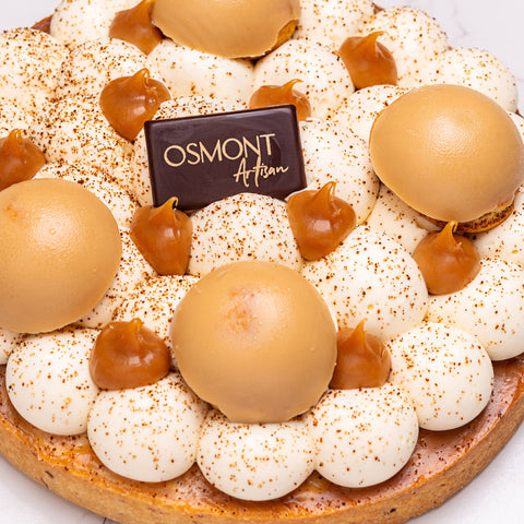 Tarte vanille caramel