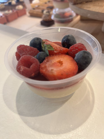 Panna Cotta Fruits Rouges